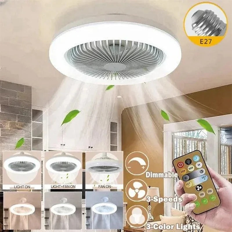3In1 Ceiling Fan With Lighting Lamp